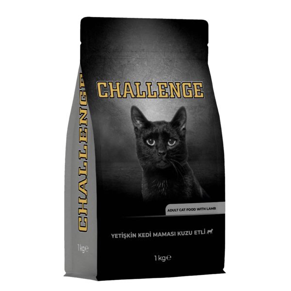 Challenge Kuzu Etli Yetişkin Kedi Maması - 1 Kg | Sağlıklı ve Dengeli Beslenme