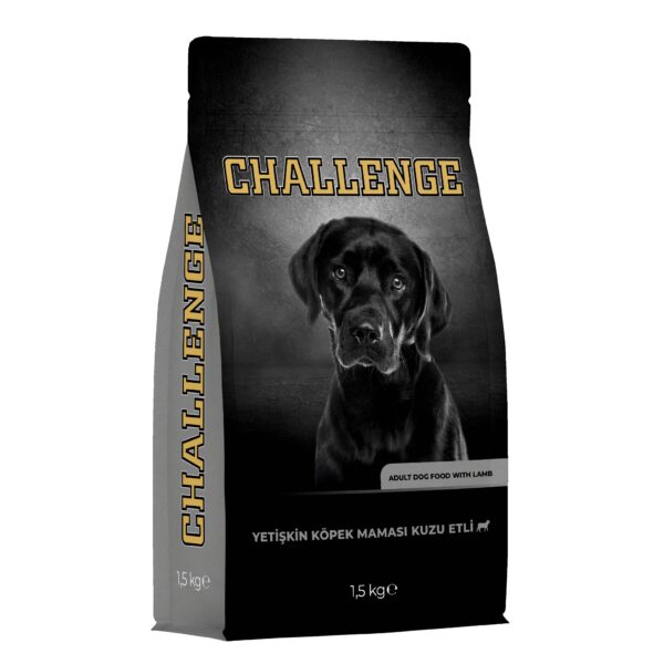 Challenge Kuzu Etli Yetişkin Köpek Maması - 1,5 Kg | Sağlıklı ve Dengeli Beslenme