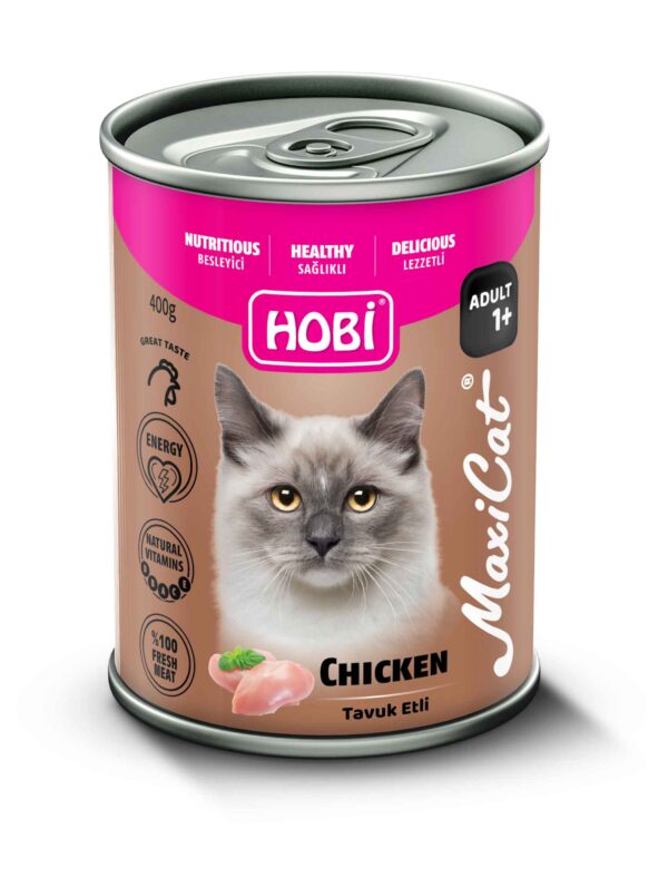 Hobi Maxicat Tavuklu Yetişkin Kedi Konservesi 400 gr