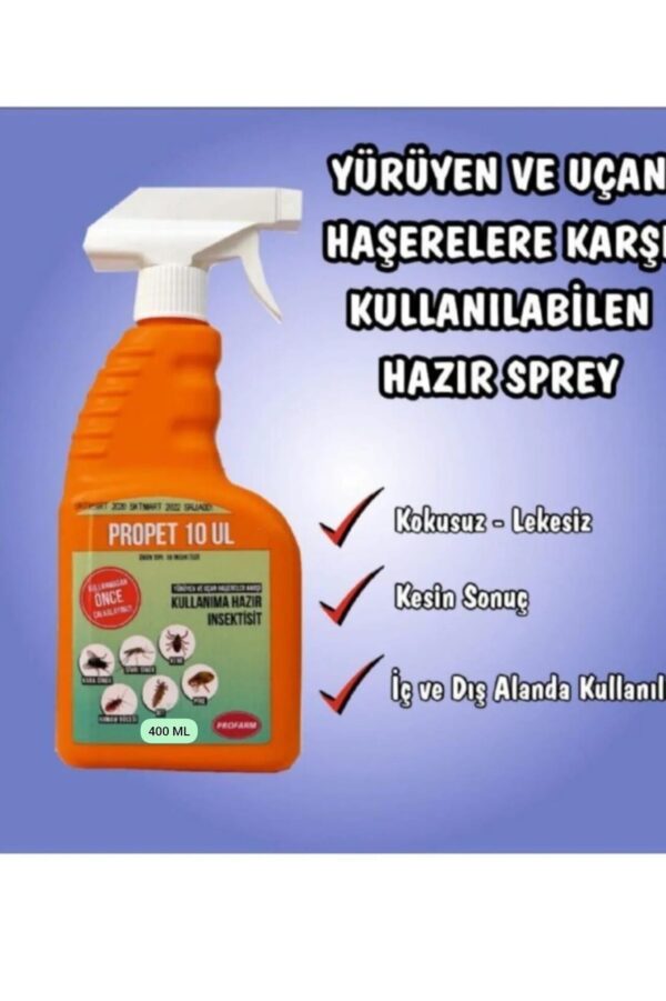 Profarm Propet 10 Ul İnsektisit Sprey 400 Ml - Görsel 3