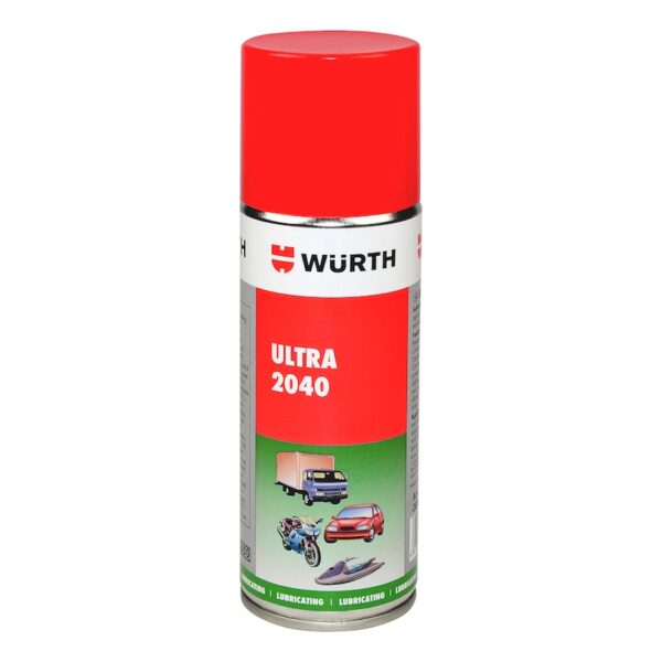 Würth Ultra 2040 Çok Amaçlı Sprey 200ml – Su İtici ve Yağlayıcı Çözüm