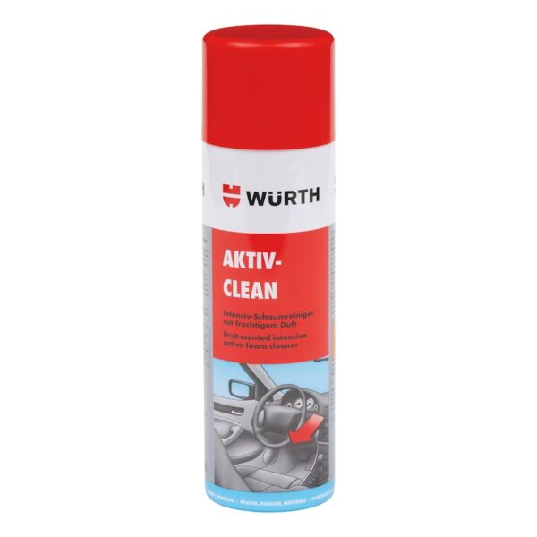 WÜRTH AKTİF CLEAN 500 ml - Yoğun Köpük Araç İçi Temizleyici