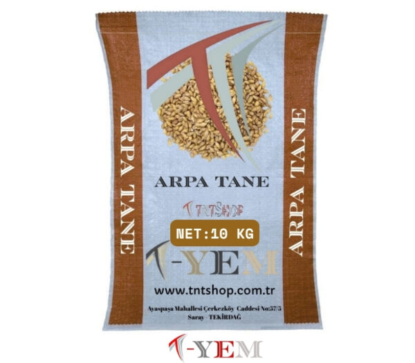 T-YEM Arpa Tane 10 Kg – Çiftlik Hayvanları İçin Kaliteli Yem Seçeneği