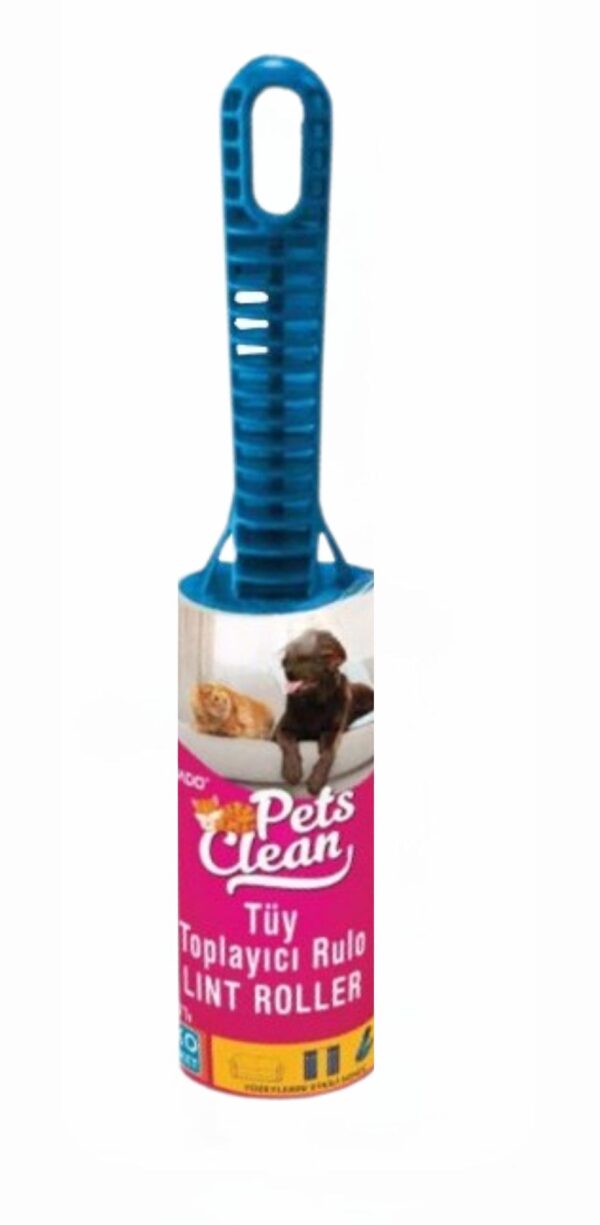 Bado Pets Clean Tüy Toplama Rulosu - 60 Yaprak X 3 Adet | Pratik ve Etkili Temizlik - Görsel 2