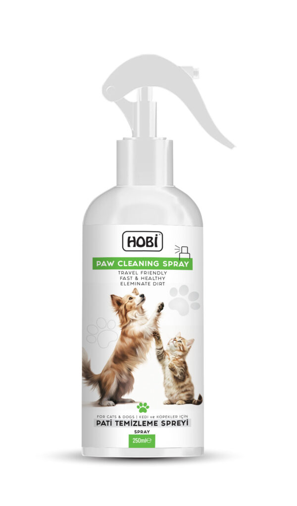 Hobi Paw Cleaning Sprey – Pati Temizleme Spreyi | 250ml | Hijyenik ve Pratik