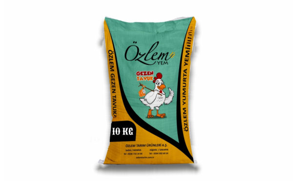 Özlem Yem Gezen Tavuk Yemi Pelet 10 KG