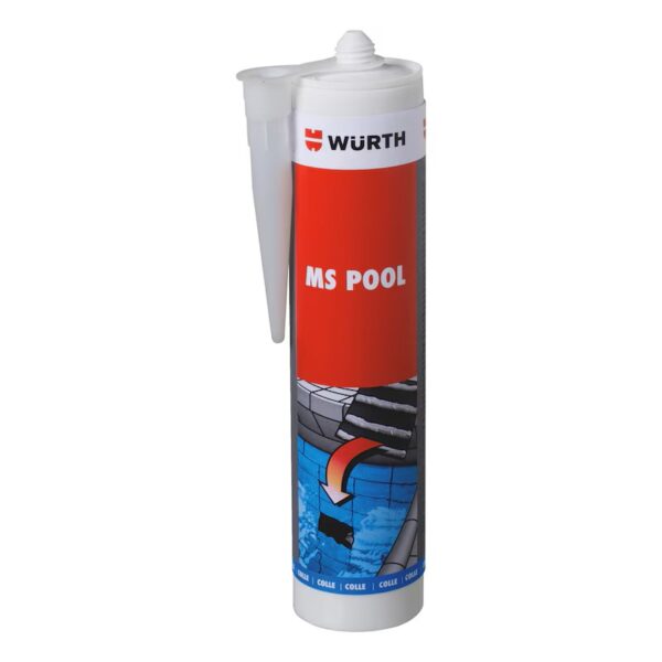 Würth MS Pool Montaj Yapıştırıcı 290 ml – Su Altı ve Havuz İçin Güçlü Tutunma!