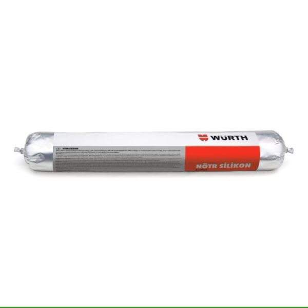 Würth Nötr Silikon Antrasit Gri 600 ML – Dayanıklı, Elastik ve Güçlü Sızdırmazlık