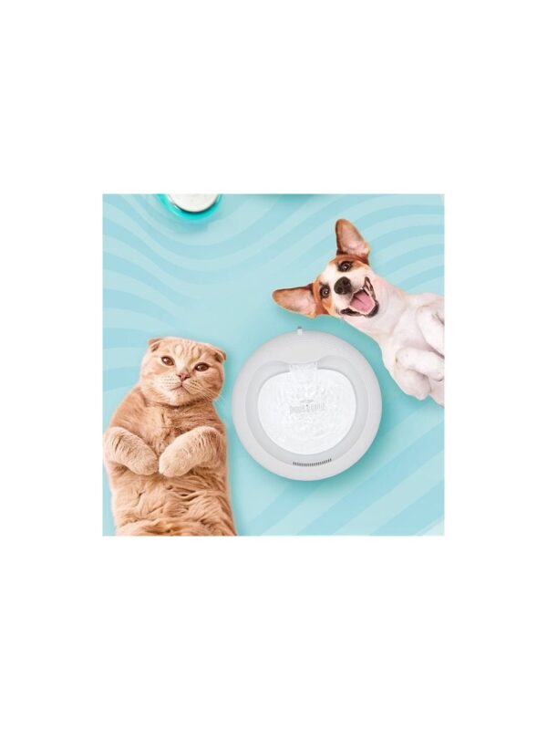 Cattie Arıtmalı Su Pınarı Klasik Model Antrasit 2.5 Lt – Sessiz, Estetik ve Kolay Temizlenebilir Pet Su Kabı - Görsel 4