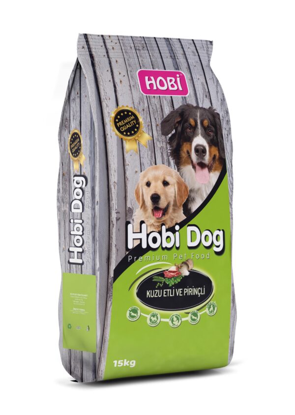 Hobi Hobidog Kuzu Etli Yetişkin Köpek Maması 15kg – Sağlıklı ve Güvenli Beslenme
