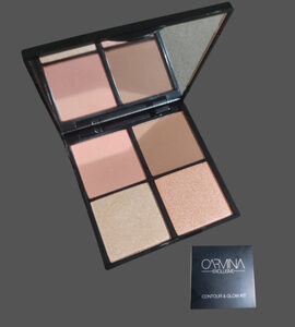 Carmina Exclusive Contour & Glow Kit – 4’lü Bronz & Aydınlatıcı Palet ile Yüz Hatlarını Vurgula