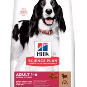 Hills Orta Irk Kuzu Etli Köpek Maması 14 KG – Sağlıklı Gelişim İçin Dengeli Beslenme
