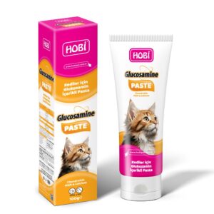 Hobi Glucosamine Paste 100gr – Kediler İçin Glukozamin Destekli Vitamin ve Mineral Pastası