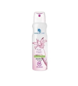 Hunca Care Deo Women Pure Fresh (150 ml) – Gün Boyu Ferahlık ve Temizlik Hissi