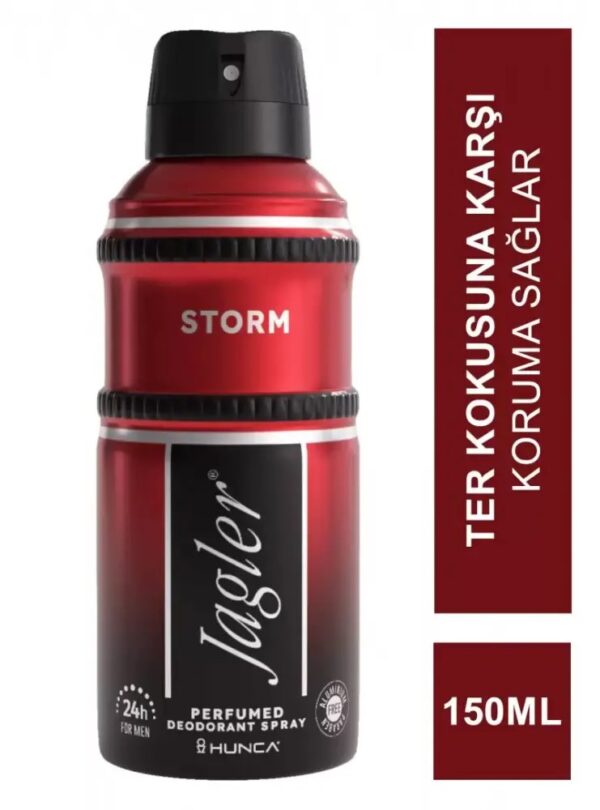 Jagler Storm Erkek Deodorant (150 ml) – Doğu’nun Gizemiyle Batı’nın Stilini Buluşturan Eşsiz Koku