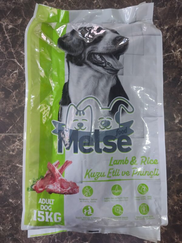 Melse Kuzu Etli ve Pirinçli Yetişkin Köpek Maması 15KG – Sağlıklı Beslenme İçin Doğal Seçim - Görsel 4