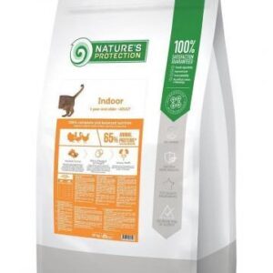 Nature's Protection Indoor Kümes Hayvanlı Yetişkin Kedi Maması 18 Kg – Ev Kedileri İçin Düşük Kalorili Tam Beslenme