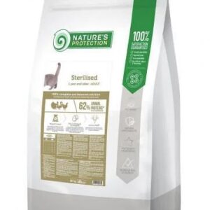 Nature's Protection Sterilised Kümes Hayvanlı Kedi Maması 18 Kg – Kısırlaştırılmış Kediler İçin Dengeli Beslenme