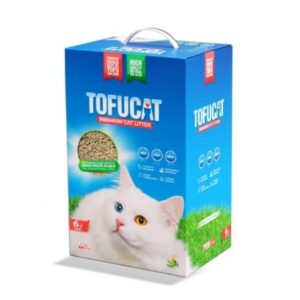 Tofucat Bitkisel Pelet Kedi Kumu 6L – Tozsuz, Doğal ve Çevre Dostu Temizlik