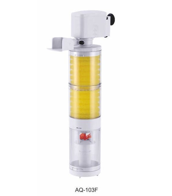 Sobo AQ-103F Akvaryum İç Filtre – 25W, 1500 Lt/H, Dalga Ayarlı, Oksijen Takviyeli, Çok Fonksiyonlu Temizlik Sistemi