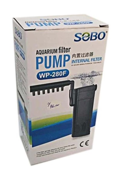 Sobo WP-280F Akvaryum İç Filtre – 500 Lt/H Debi, Sessiz ve Enerji Tasarruflu Temizlik Sistemi
