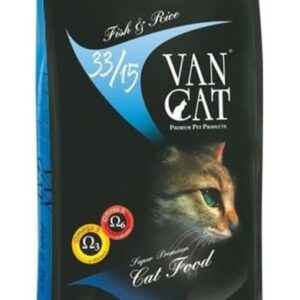 Van Cat Balıklı Pirinçli Yetişkin Kedi Maması 1 Kg – Tam Besleyici, Doğal İçerikli Premium Mama