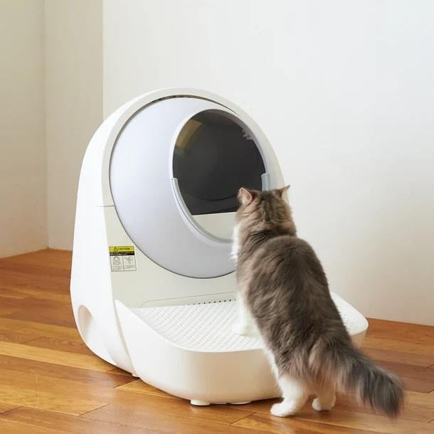 Catlink Scooper Beyaz Kedi Tuvaleti Basamağı – Litter Takibi, Ergonomik Erişim ve Geniş Depolama - Görsel 3