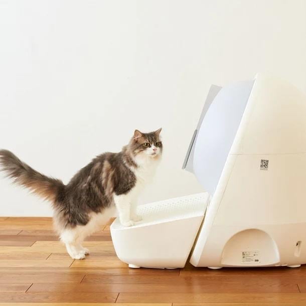 Catlink Scooper Beyaz Kedi Tuvaleti Basamağı – Litter Takibi, Ergonomik Erişim ve Geniş Depolama - Görsel 4