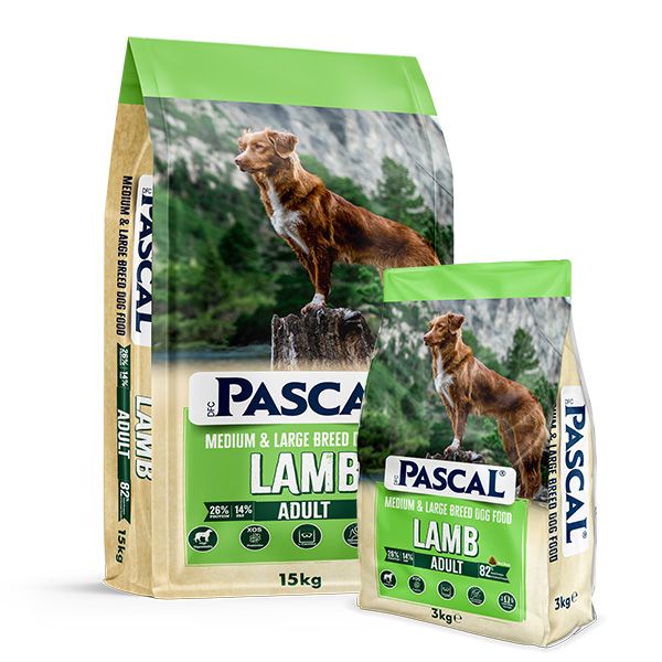 Pascal Kuzu Etli Pirinçli Yetişkin Köpek Maması 15 Kg – Hassas Sindirim Sistemine Özel Tam Beslenme