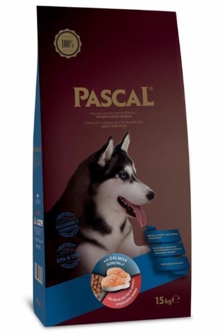 Pascal Somonlu Yetişkin Köpek Maması 15 Kg – Cilt ve Tüy Sağlığına Özel Premium Beslenme