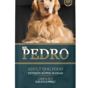 Pedro Kuzu Etli Yetişkin Köpek Maması 15 Kg – %26 Proteinli, Aktif Köpekler İçin Tam Beslenme