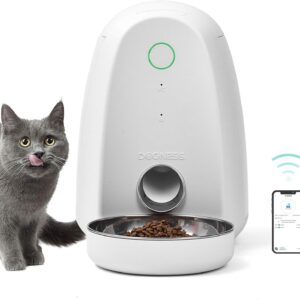 Dogness F05-M Otomatik Mama Kabı – Uygulama Kontrollü, 2 Litre Kapasiteli Akıllı Mama Dağıtıcısı