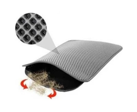 Glipet Elekli Kedi Paspası 60x42 cm – Kum Dağılmasına Son, Temizlikte Konfor