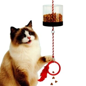 Mamaçek Kedi Maması Dağıtıcı Oyuncak – Akıllı Eğlence ve Ödül Bir Arada