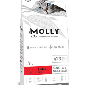 Molly Kitten Kuzu Etli Yavru Kedi Maması 15 Kg – Sağlıklı ve Dengeli Beslenme