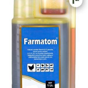Munich Vet Farmatom Vitamin Desteği 1 Lt – Kanatlı Hayvanlar İçin Güçlü Vitamin Takviyesi