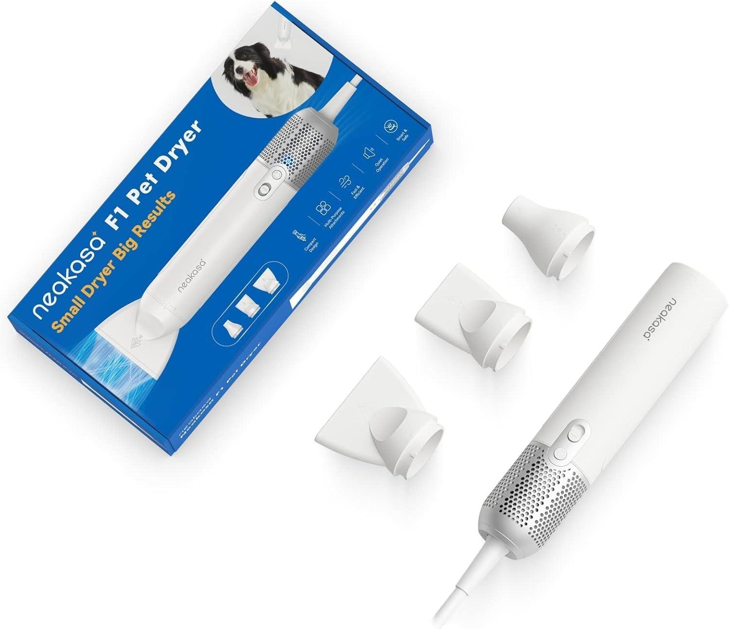 Neakasa F1 Evcil Hayvan Kurutma Makinesi – Sessiz, Hafif ve Güçlü Tüy Kurutucu - Görsel 7