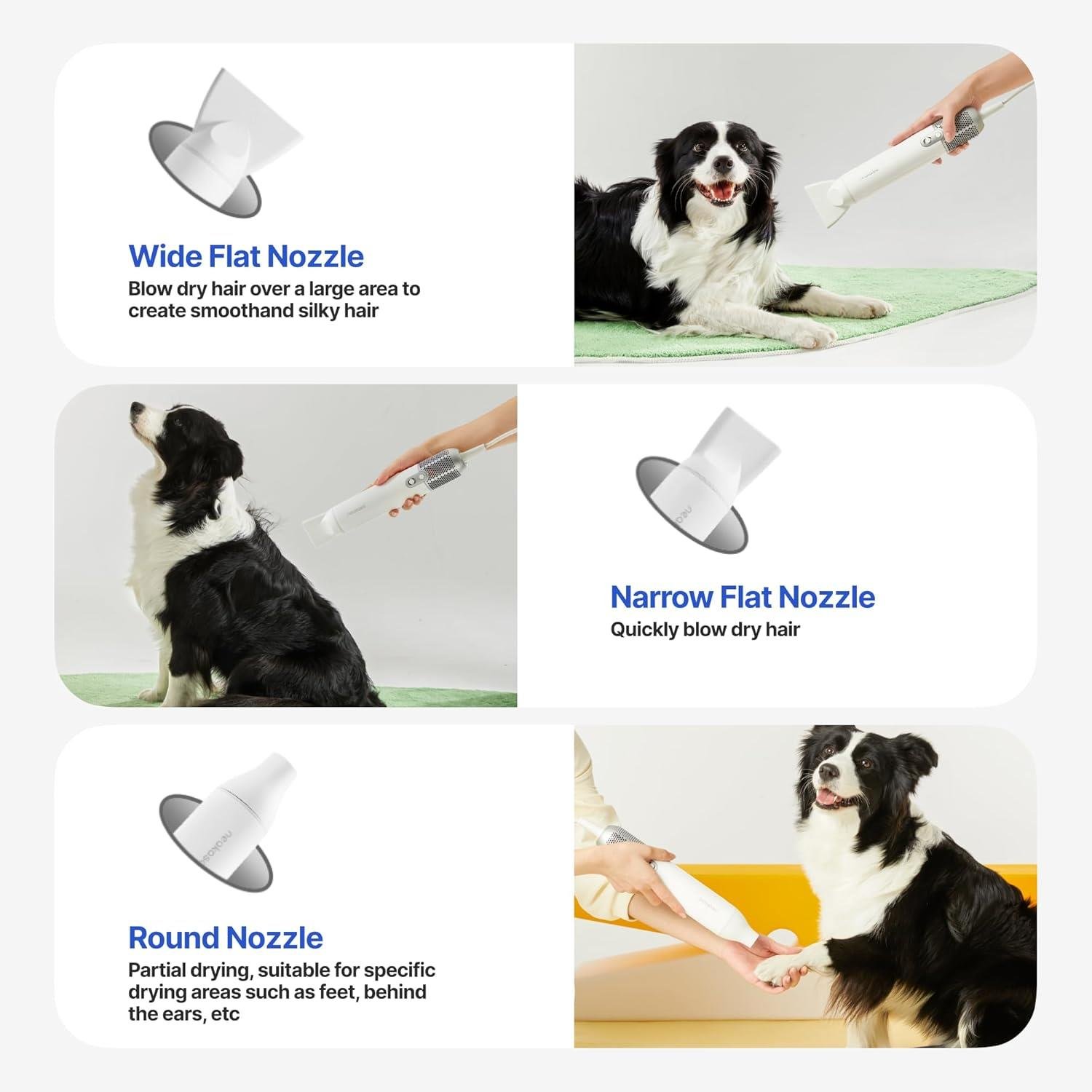 Neakasa F1 Evcil Hayvan Kurutma Makinesi – Sessiz, Hafif ve Güçlü Tüy Kurutucu - Görsel 9