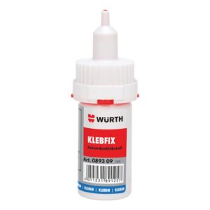 WÜRTH KLEBFIX DOS Süper Yapıştırıcı 20g – Hızlı, Güçlü ve Hassas Yapıştırma
