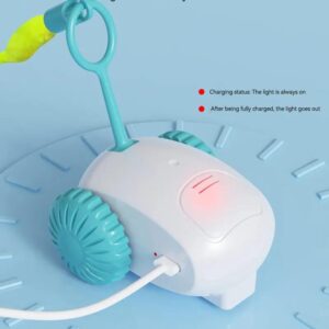 Zampa Şarjlı Hareketli Araba Kedi Oyuncağı 8cm – Gerçekçi ve Dayanıklı Eğlence