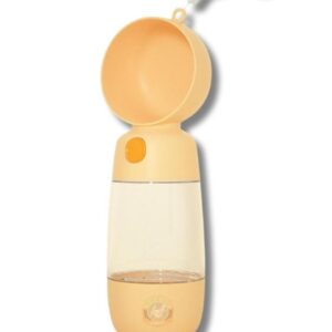 Madpet Evcil Hayvan Su ve Mama Hazneli Seyahat Suluğu 180ml (MAD-117) – Pratik ve Hijyenik Çözüm