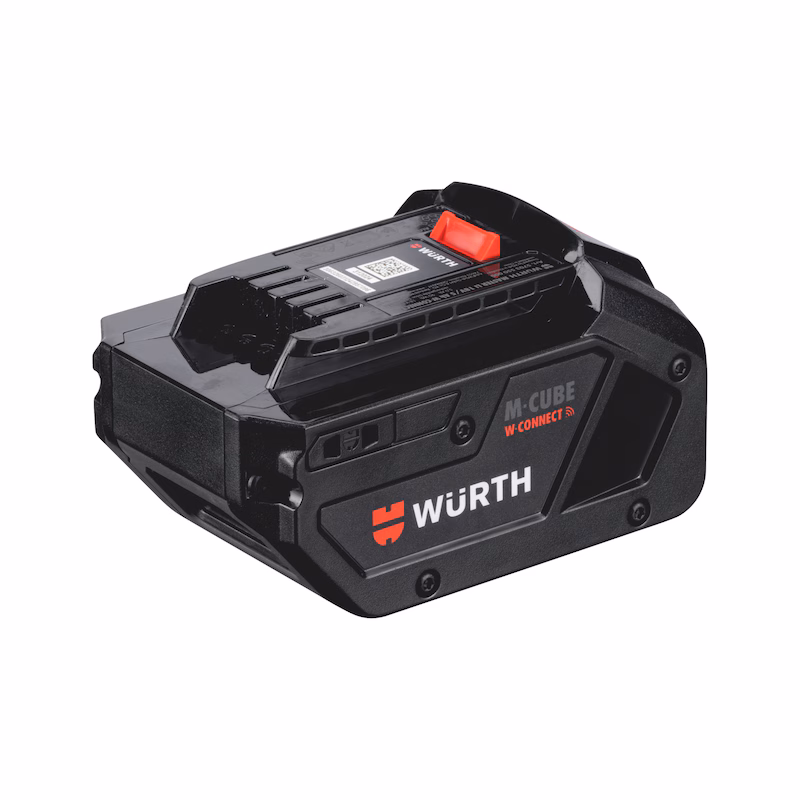 WÜRTH Battery Pack Li-Ion M-CUBE 18V/5,0Ah (W-Connect) – Güçlü ve Dayanıklı Şarjlı Batarya