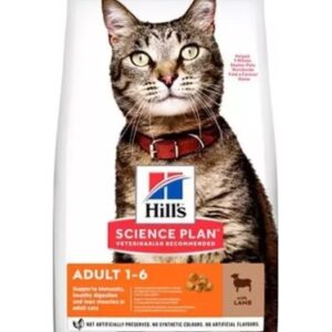 Hills Kuzu Etli Yetişkin Kedi Maması 10 Kg – Sağlıklı Beslenme ve Parlak Tüyler