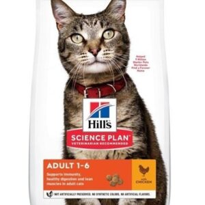 Hills Tavuklu Yetişkin Kedi Maması 10 Kg – Sağlıklı Beslenme ve Güçlü Bağışıklık