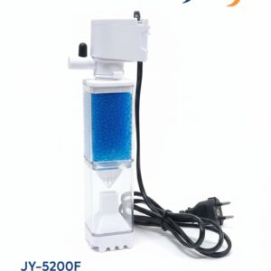 Jingye JY-5200F Beyaz Şeffaf Gövdeli Akvaryum İç Filtresi 10W 600L/H – Modern ve Etkili Filtrasyon