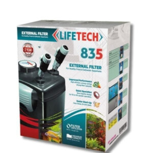 Lifetech 835 Akvaryum Dış Filtre 1000 L/H – Tam Dolu Filtre Malzemeli Güçlü Filtrasyon