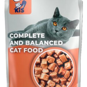 Miss Kis Kuzu Etli Yetişkin Kedi Pouch 100 Gr – %100 Et İçerikli Sağlıklı Yaş Mama