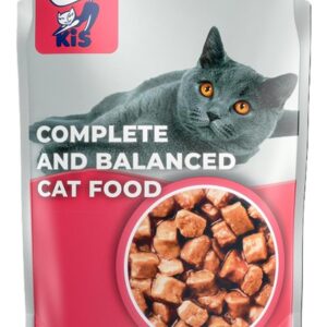 Miss Kis Sığır Etli Yetişkin Kedi Pouch 100 Gr – %100 Et İçerikli Doğal Yaş Mama