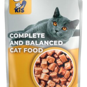 Miss Kis Tavuklu Yetişkin Kedi Pouch 100 Gr – %100 Et İçerikli Lezzetli Yaş Mama