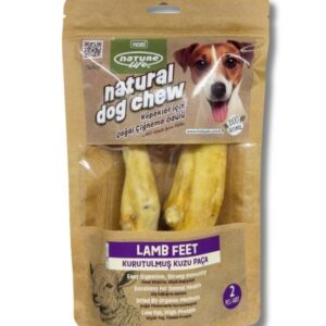 Naturelife Kurutulmuş Kuzu Paça Köpek Çiğneme Ödülü 2’li – Doğal ve Sağlıklı Çiğneme Ürünü
